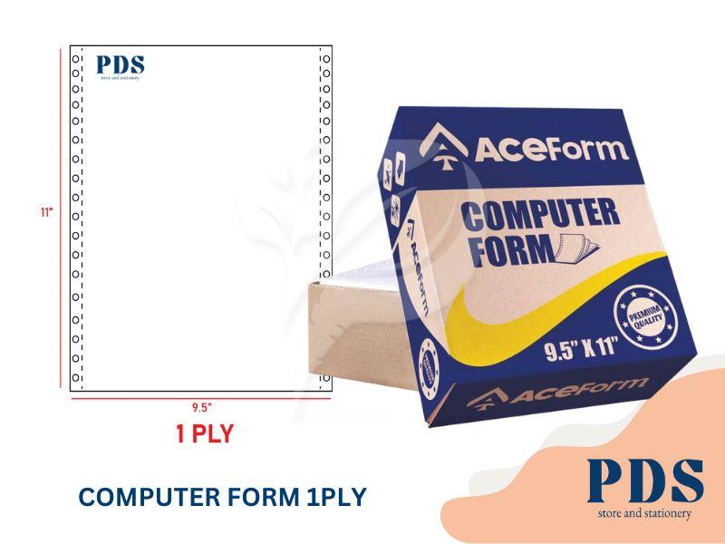 COMPUTER FORM 1PLY